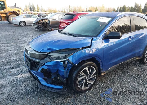 2019 Honda Hr-V Sport из США, поврежденный, VIN 3CZRU6H13KG716203